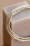 Abacus Row Gobi Wrap Bracelet Necklace Silver