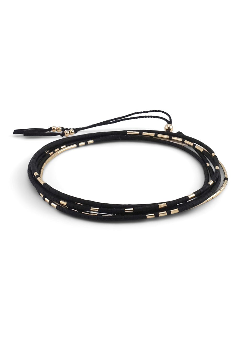 Abacus Row Neso Wrap Bracelet Necklace Ink Canada