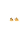 Able  |  Heart Studs, Gold