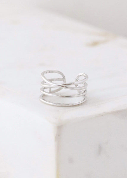 Lover's Tempo  |  Orbit Ring, Silver