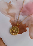 Sarah Mulder  |  Palm Necklace, Gold or Silver