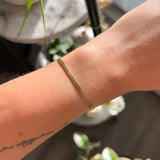 Petite Gold  |  Herringbone Bracelet