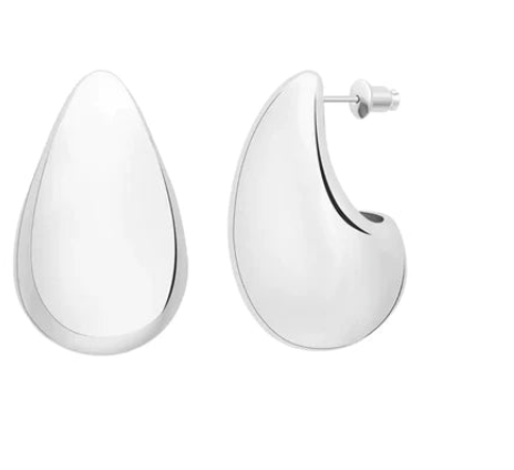 HoopLa Style  | Iconic Tear Drop Puffy Earring