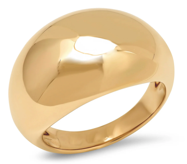 HoopLa Style  | Dome Ring - Gold