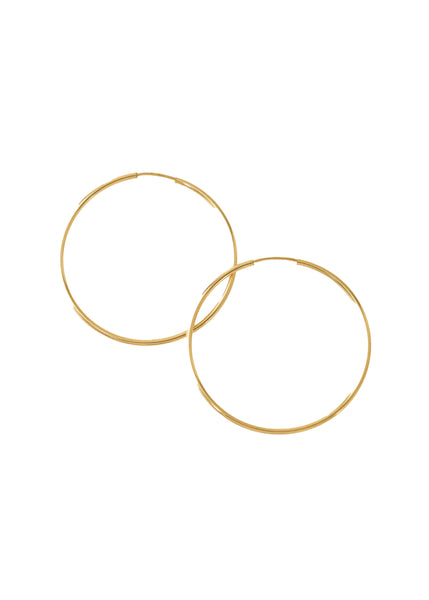 Lover's Tempo  |  Gold-Filled Infinity Hoop Earrings - SOLD OUT