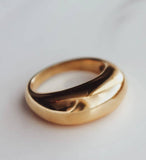 HoopLa Style  | Dome Ring - Gold