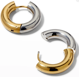 HoopLa Style  | Undecided Two-Tone Earring