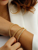 HoopLa Style  | Beaded Bracelets - Gold