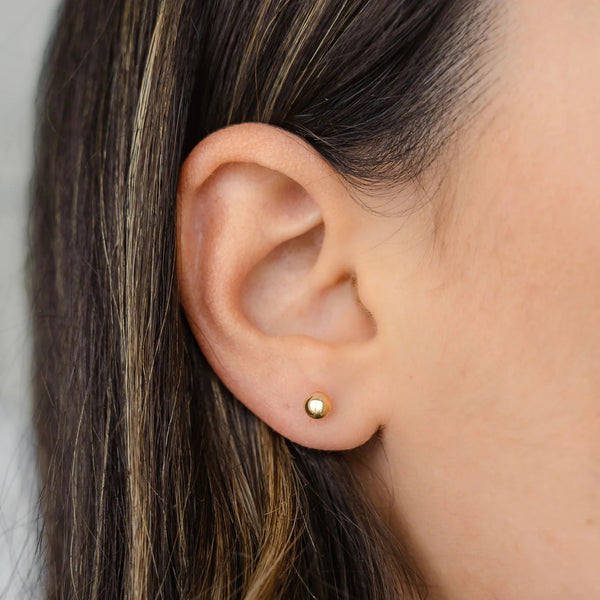 Petite Gold  |  Ace Studs