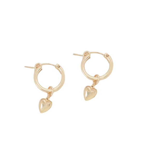 Petite Gold  |  Amor Amor Hoops