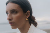 Sarah Mulder  |  Becca Earrings, Gold