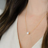 Petite Gold  |  Evelyn Necklace