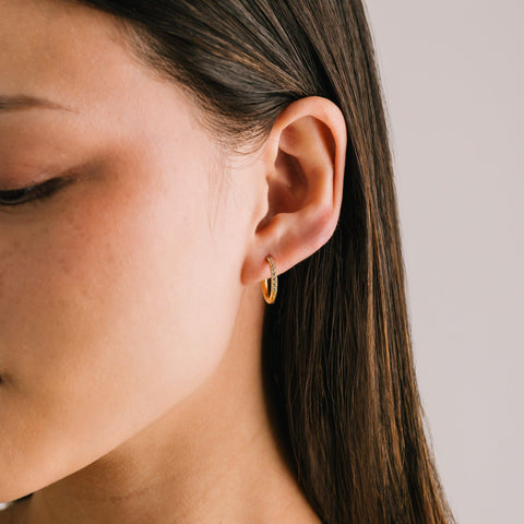 Lover's Tempo  |  Evie 15mm Hoop Earrings