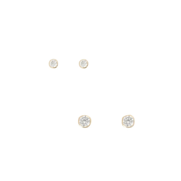 Petite Gold  |  Fin Studs