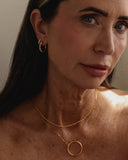 Sarah Mulder  |  Grace Demi Hoops, Gold or Silver