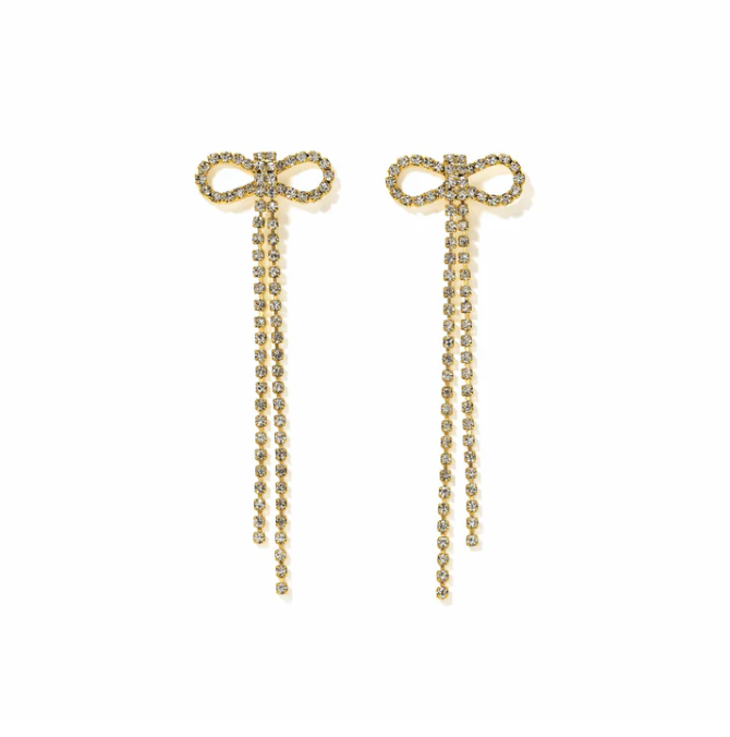 Lover's Tempo  |  Luxe Bow Earrings - Gold or Silver