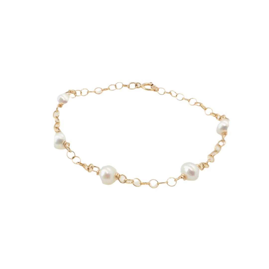 Petite Gold  |  Ocean Bracelet