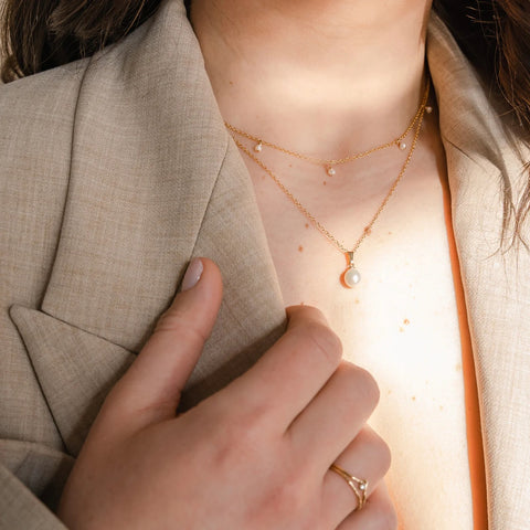 Petite Gold  |  Penelope Necklace