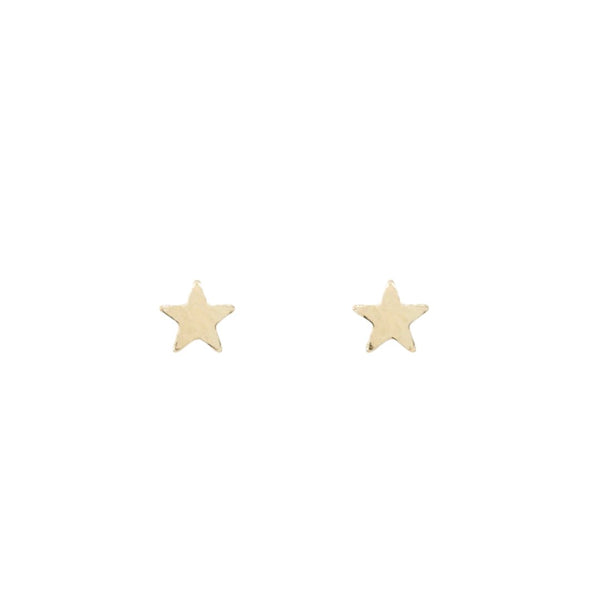 Petite Gold  |  Star Studs