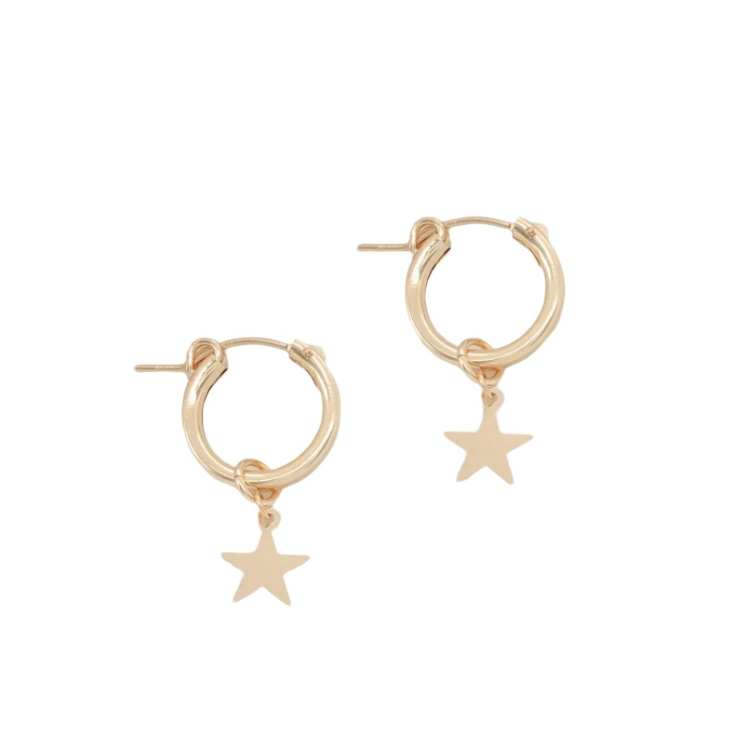 Petite Gold  |  Rockstar Hoops