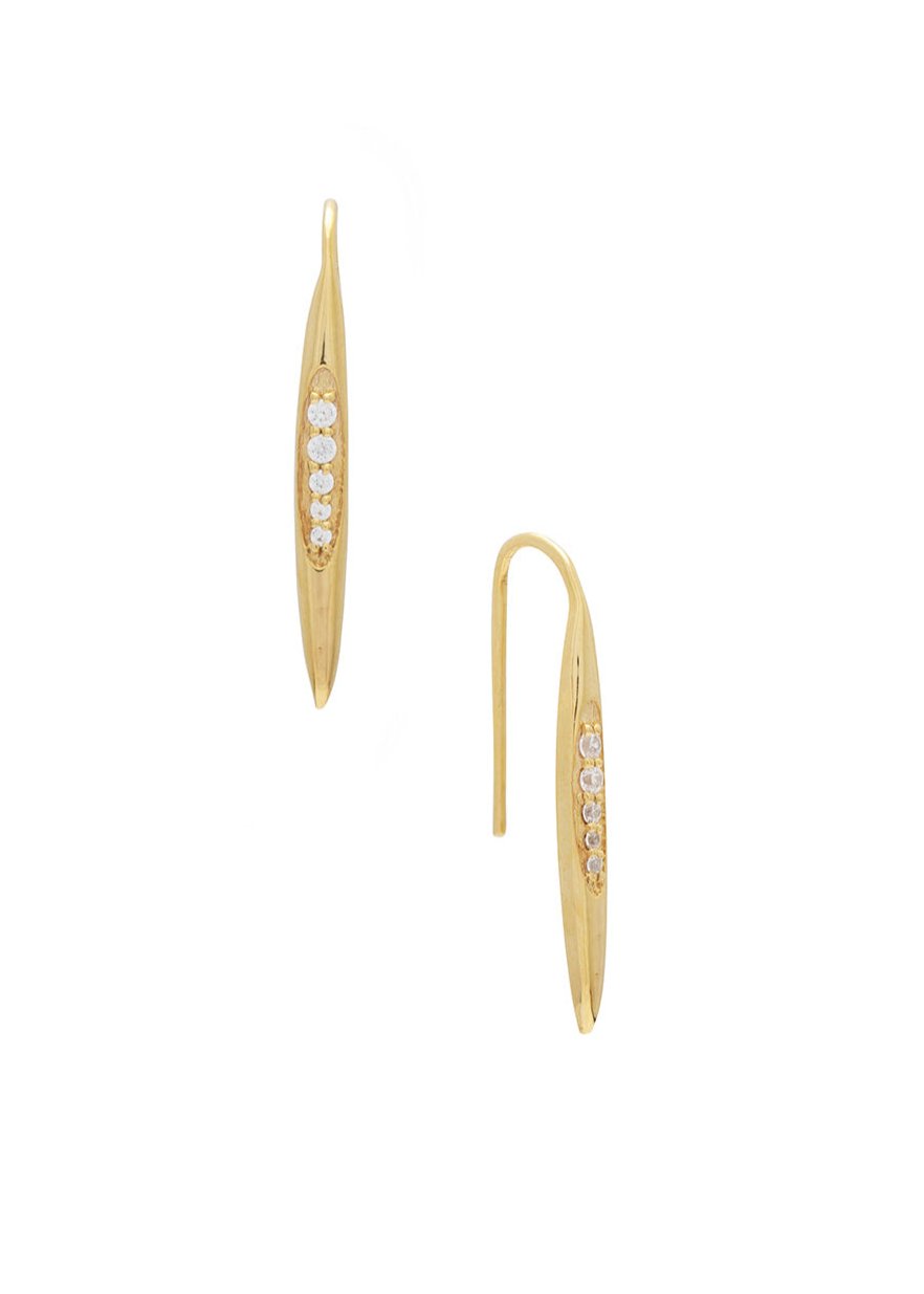 Sarah Mulder  |  Shift Earrings Large, Gold