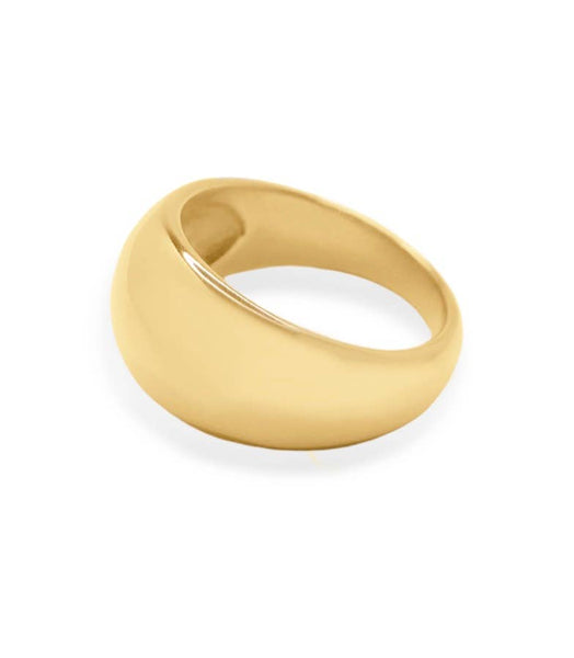 HoopLa Style  | Dome Ring - Gold