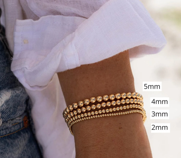 HoopLa Style  | Beaded Bracelets - Gold