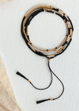 Abacus Row Sonoran Wrap Bracelet Beaded Necklace