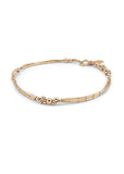 Gold Beaded Bracelet Abacus Row Subra Bracelet