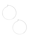 Able  |  Minka Thin Hoops, Silver - SOLD OUT