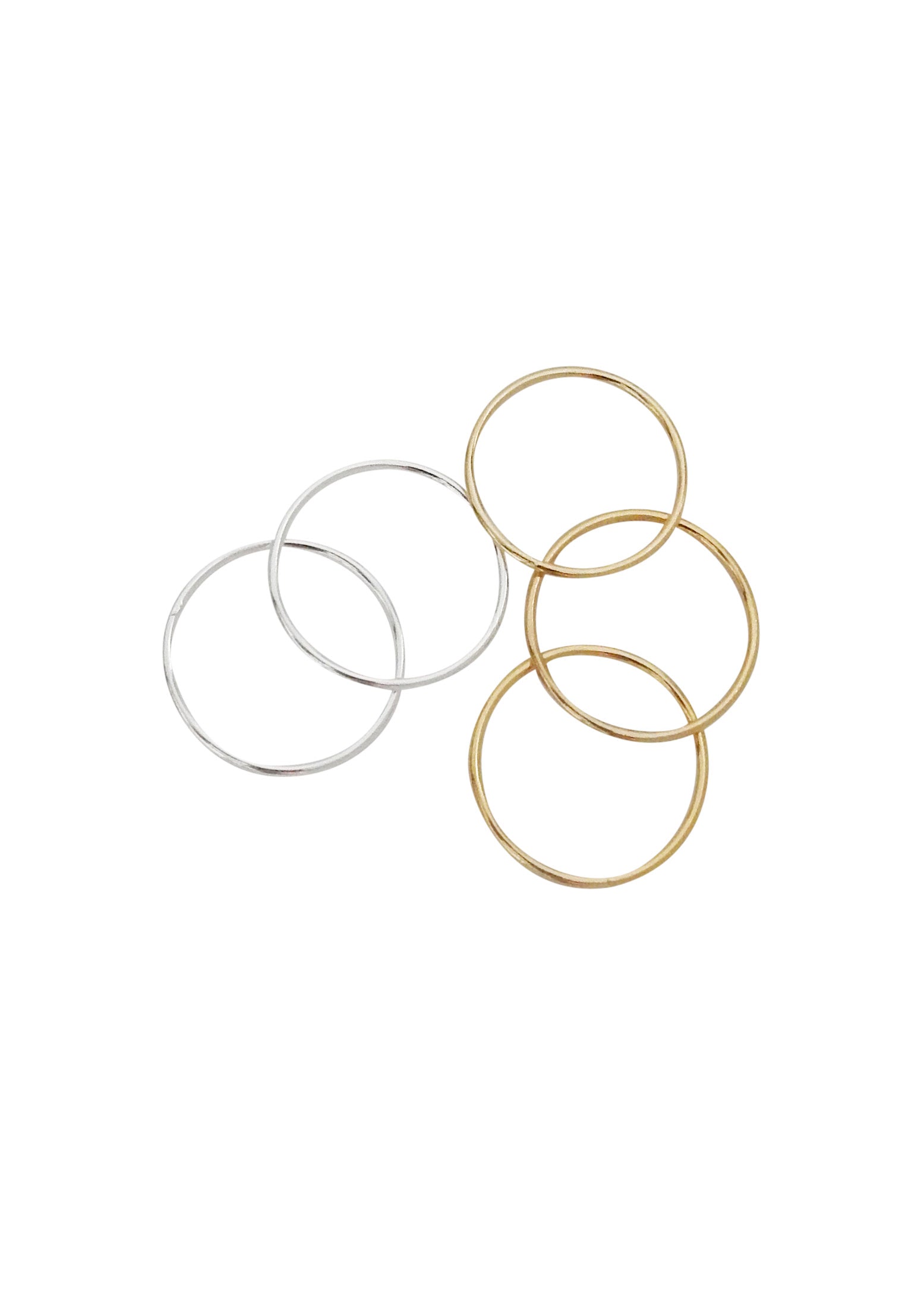 Apostle In House Collection  |  Minimalist Shine Ring, Gold