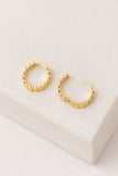 Lover's Tempo  |  Cleo Hoop Earrings, Gold or Silver