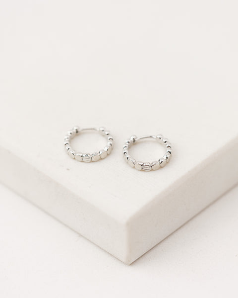 Lover's Tempo  |  Cleo Hoop Earrings, Gold or Silver