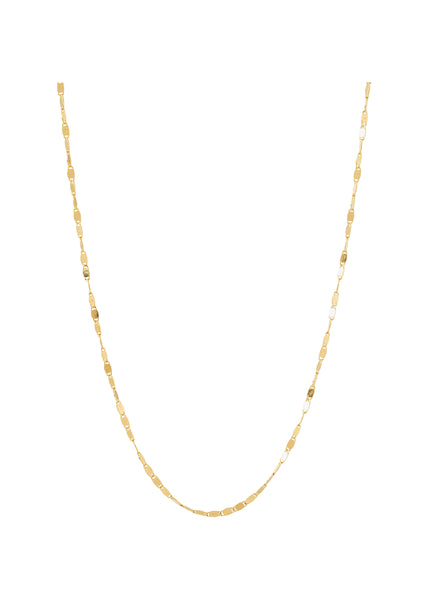Lover's Tempo  |  Cleo Long Necklace, Gold or Silver