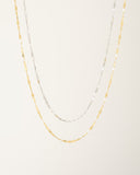 Lover's Tempo  |  Cleo Long Necklace, Gold or Silver