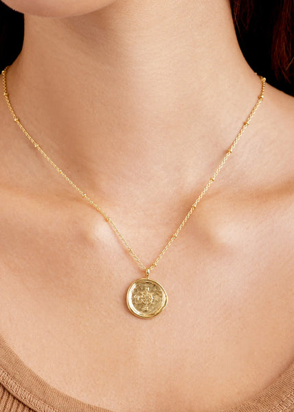 Gorjana  |  Compass Coin Necklace