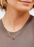 Gorjana Rose Interlocking Necklace