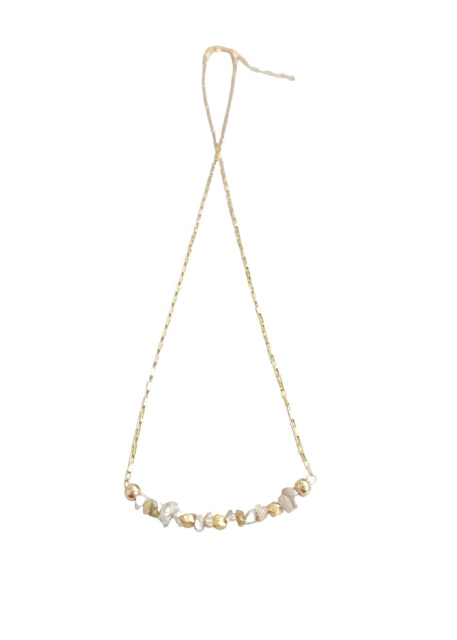 Apostle In House Collection  |  Petite Gold Rush Necklace