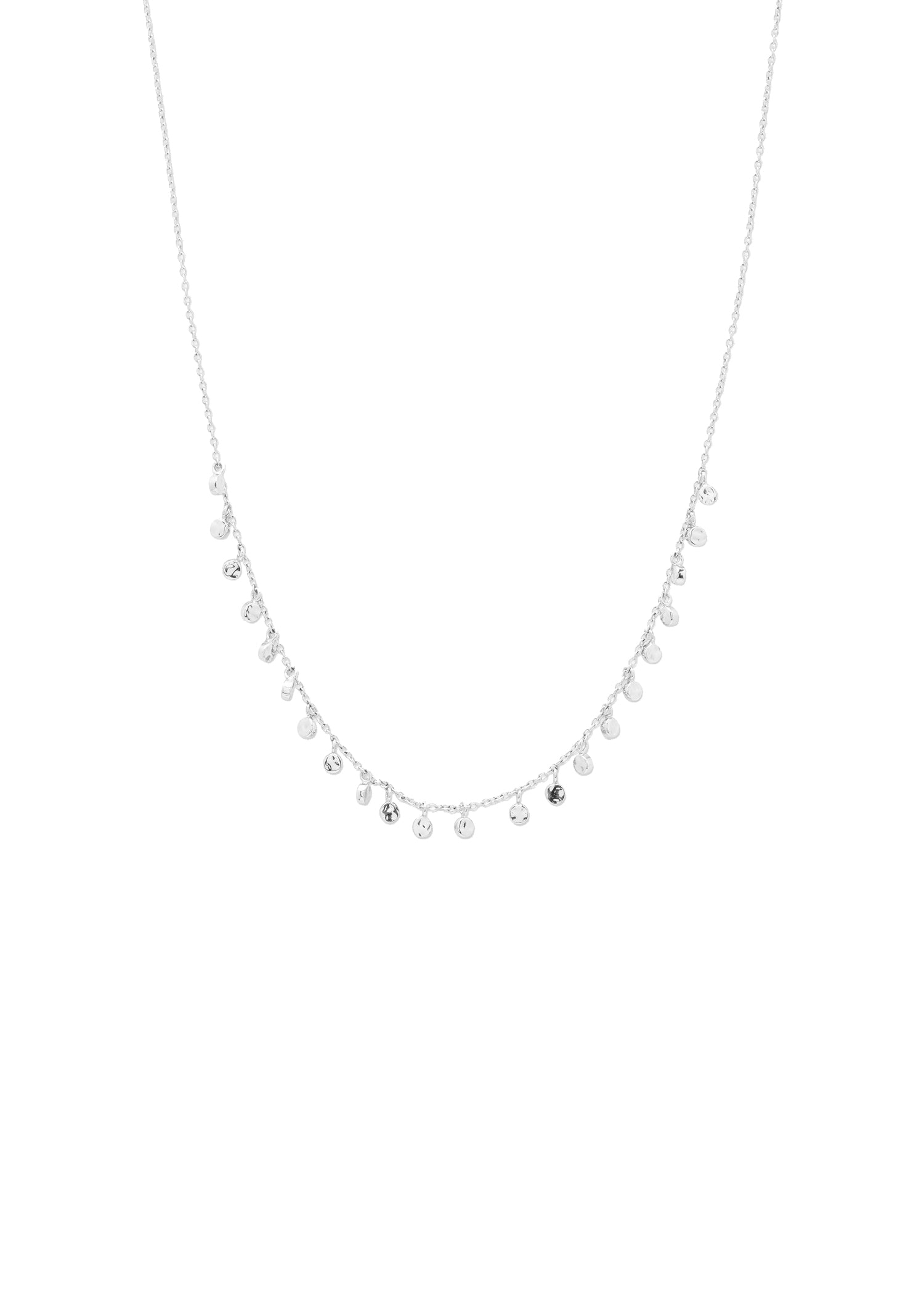Gorjana Chloe Mini Necklace Silver