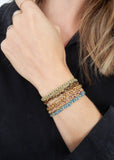 Janelle Khouri  |  Braided Sparkle Bracelet, Colour Options