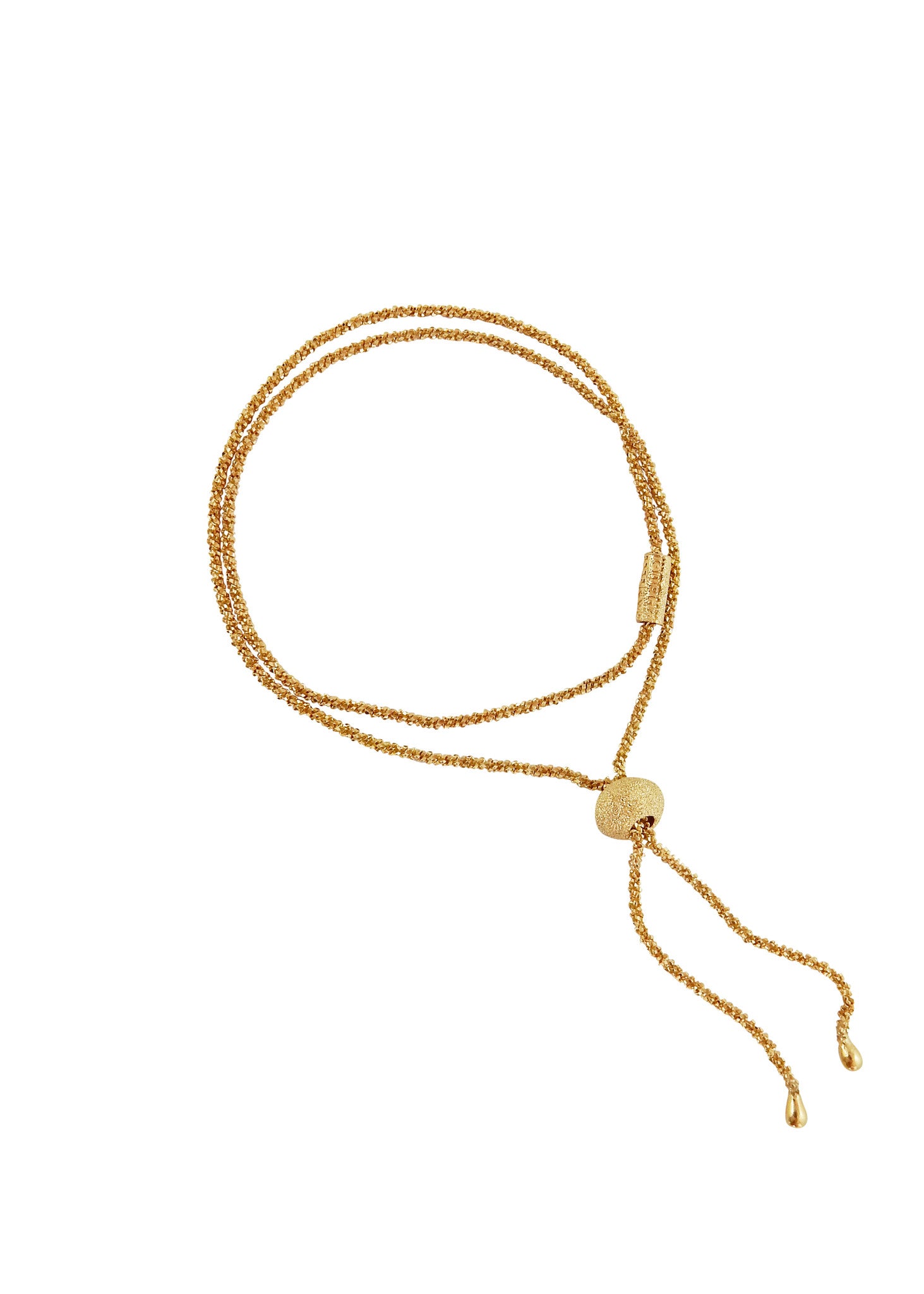 Janelle Khouri Sparkle Wrap Bracelet, Gold