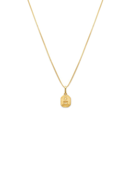 Leah Alexandra Love Token Necklace Gold