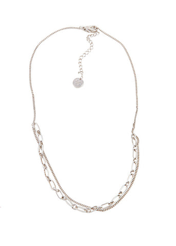 Lover's Tempo  |  Aya Necklace, Silver