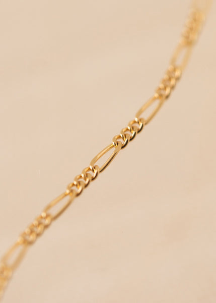 Lover's Tempo Demi Fine Vermeil Figaro Chain Necklace