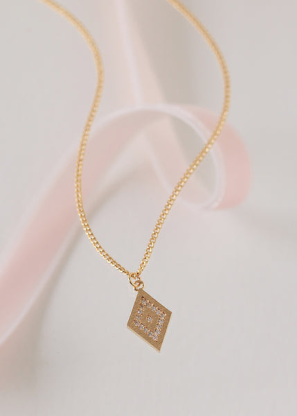 Lover's Tempo  |  One in a Million Pave Diamond Necklace