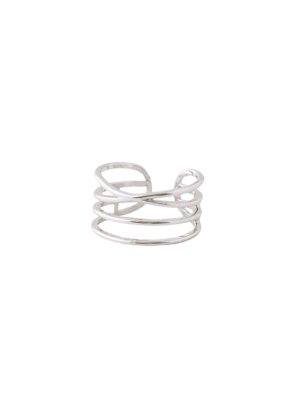 Lover's Tempo  |  Orbit Ring, Silver