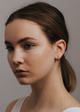 Silver Hoop Earrings Lover's Tempo Silvia Hoops