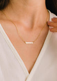 Lover's Tempo  |  Mamas for Mamas Bar Necklace