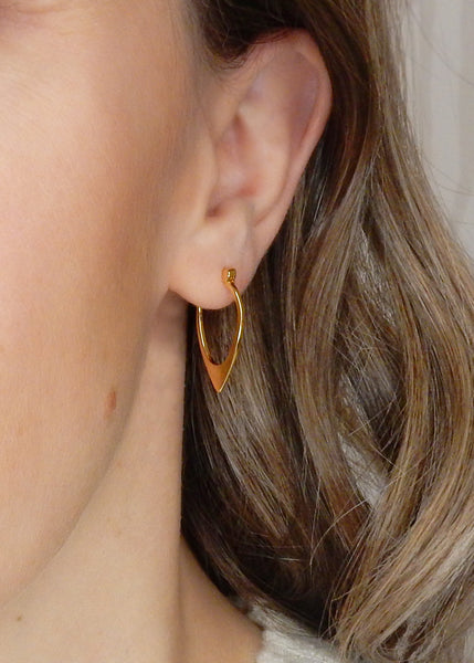 Sarah Mulder  |  Ariam Earrings, Gold