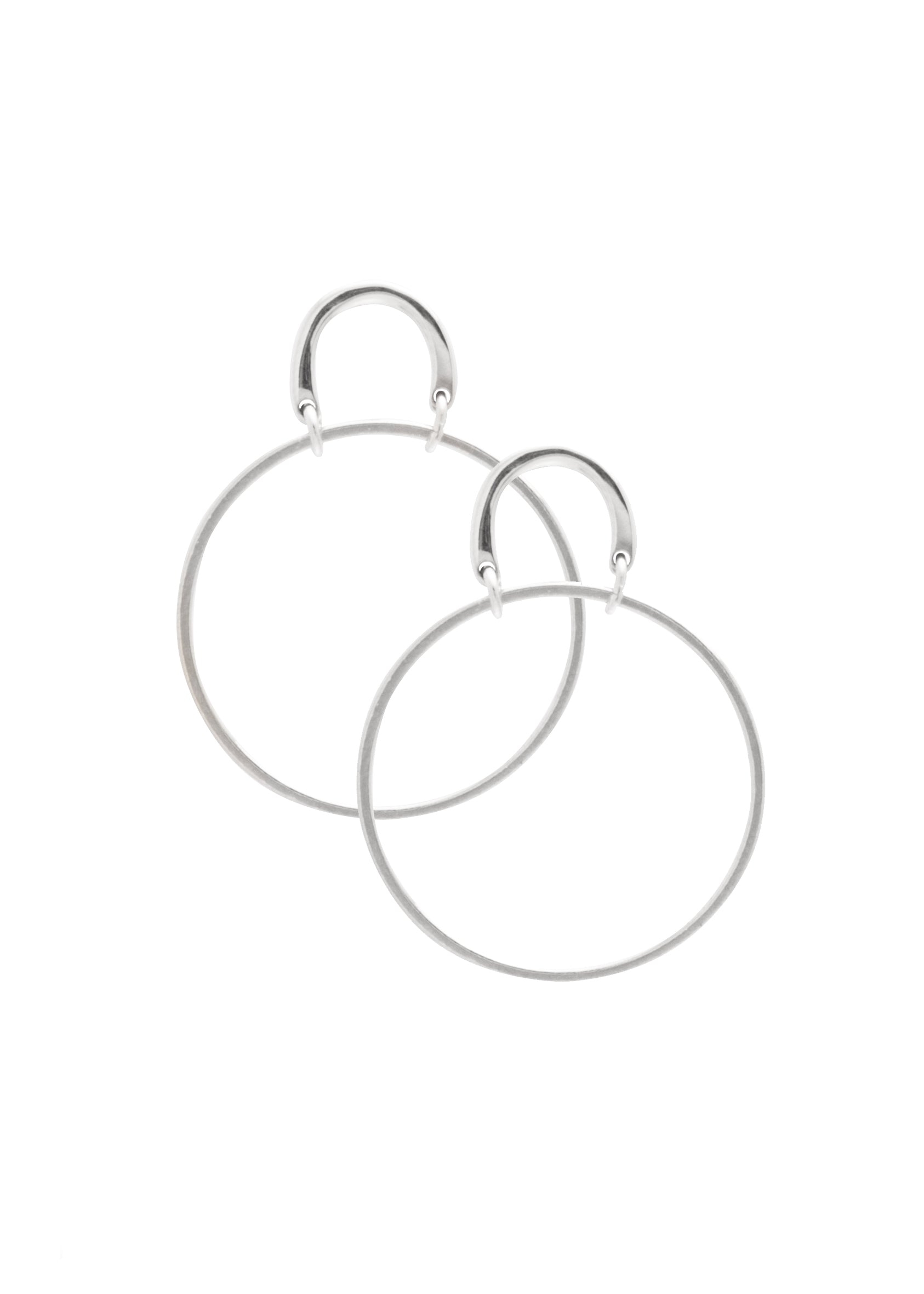 Sarah Mulder  |  Henny Earrings, Silver